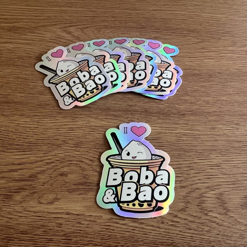 Holographic Sticker - Exclusive Stickers, Magnets &amp; Pins
