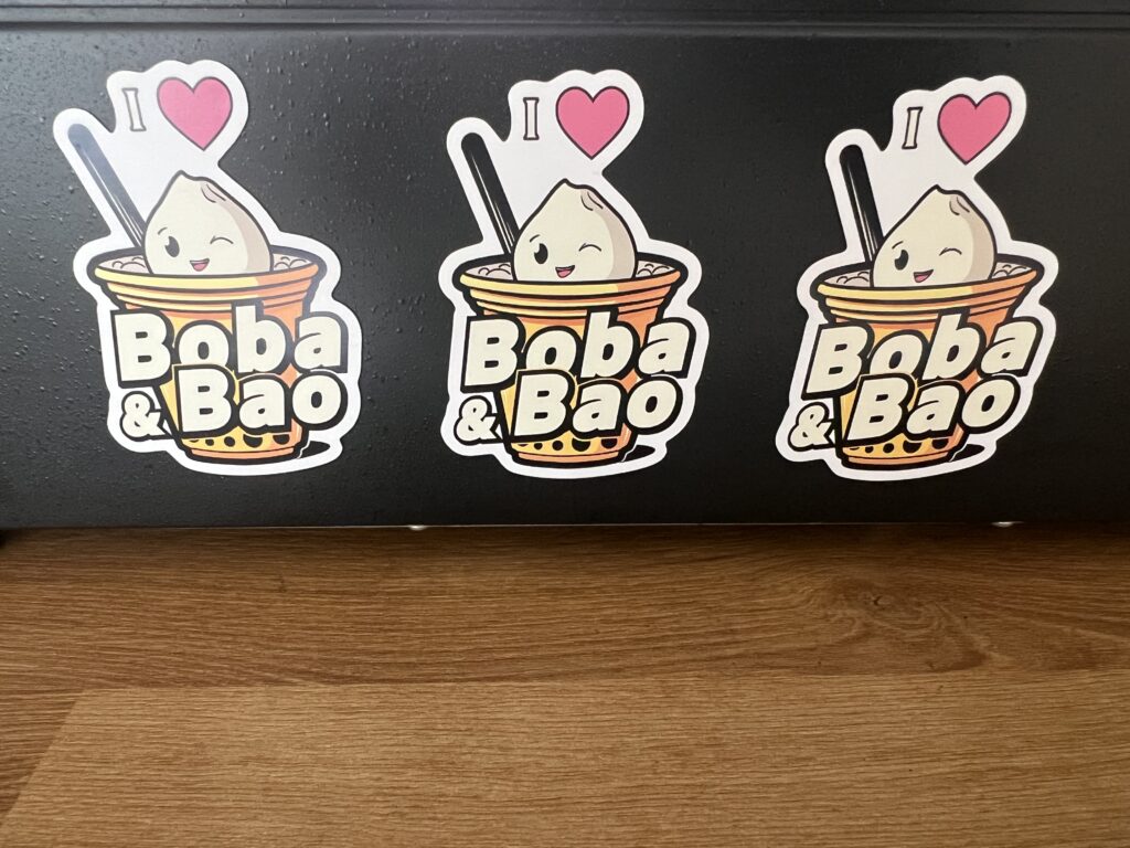 Boba & Bao Fridge Magnet