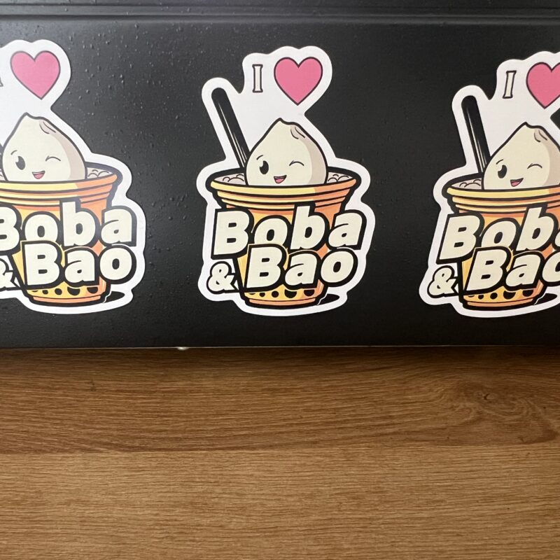 Boba &#038; Bao Fridge Magnet - Exclusive Stickers, Magnets &amp; Pins