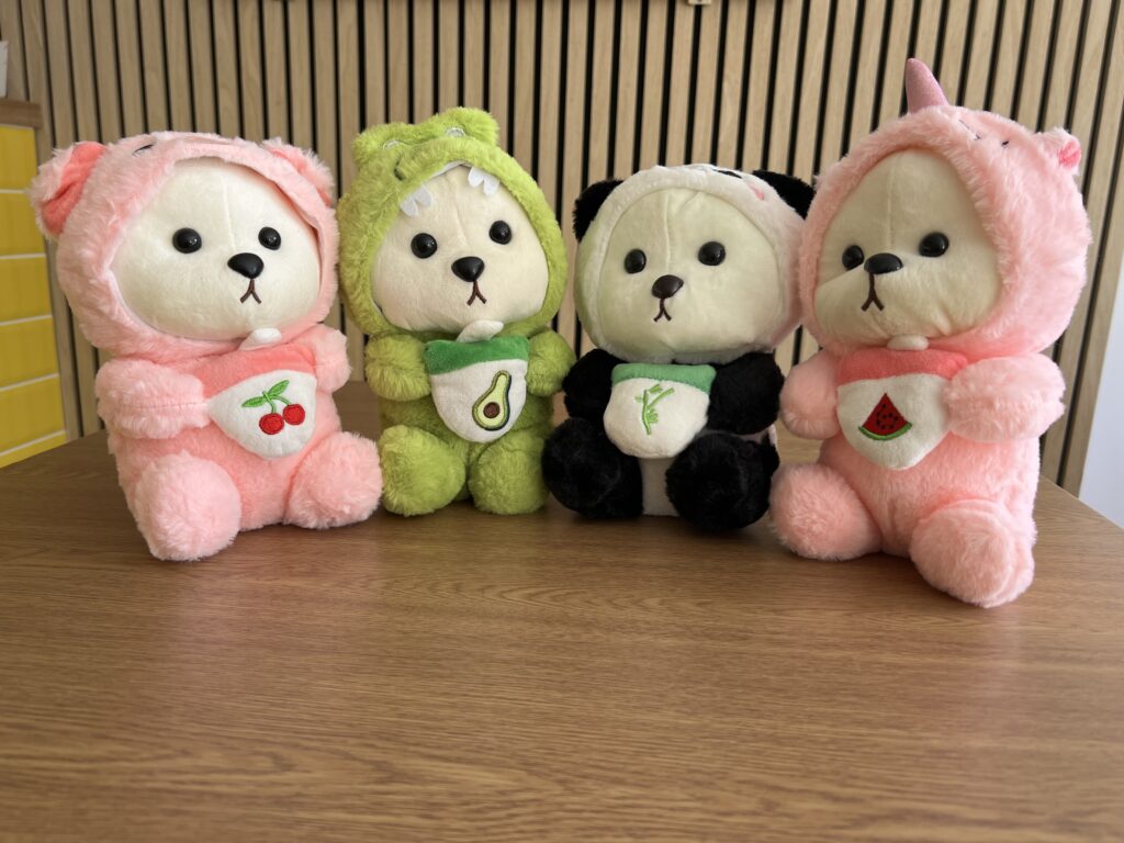 Panda Plushies