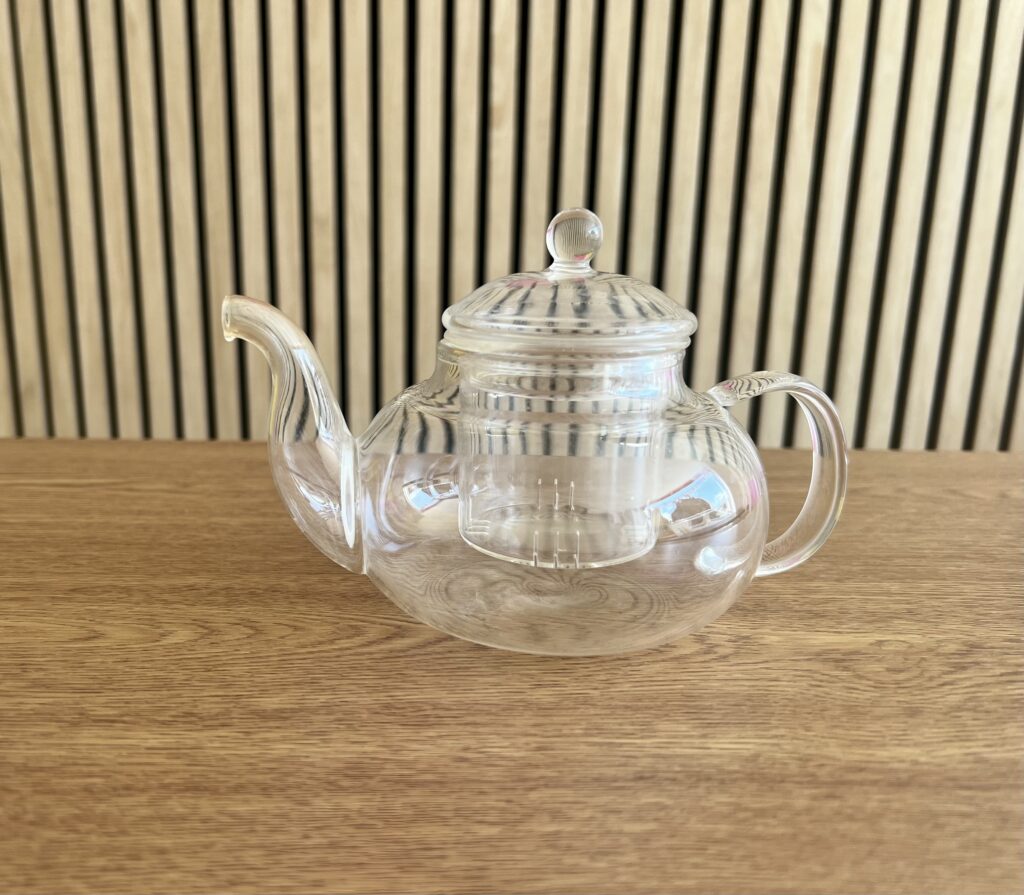 400ml Clear Glass Teapot with Removable Infuser